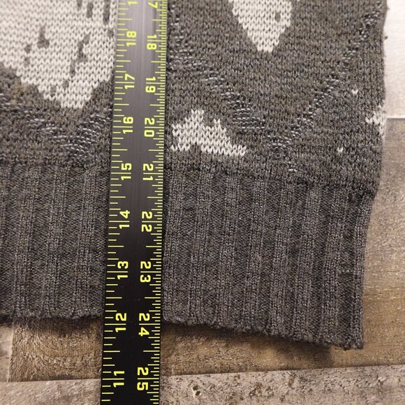 Fischer Modell vintage wool sweater men's medium gray German made size 50 - Picture 4 of 11